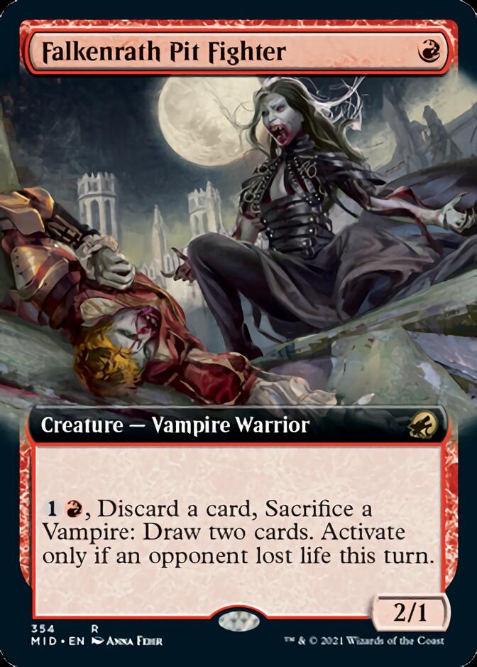 Falkenrath Pit Fighter (Extended) [Innistrad: Midnight Hunt] | Devastation Store