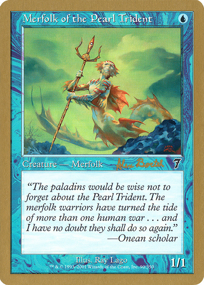 Merfolk of the Pearl Trident (Alex Borteh) [World Championship Decks 2001] | Devastation Store