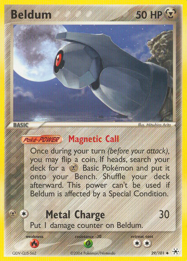 Beldum (29/101) [EX: Hidden Legends] | Devastation Store