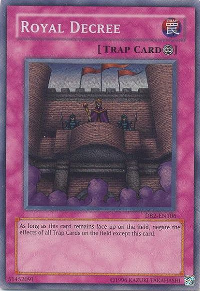Royal Decree [DB2-EN106] Super Rare | Devastation Store