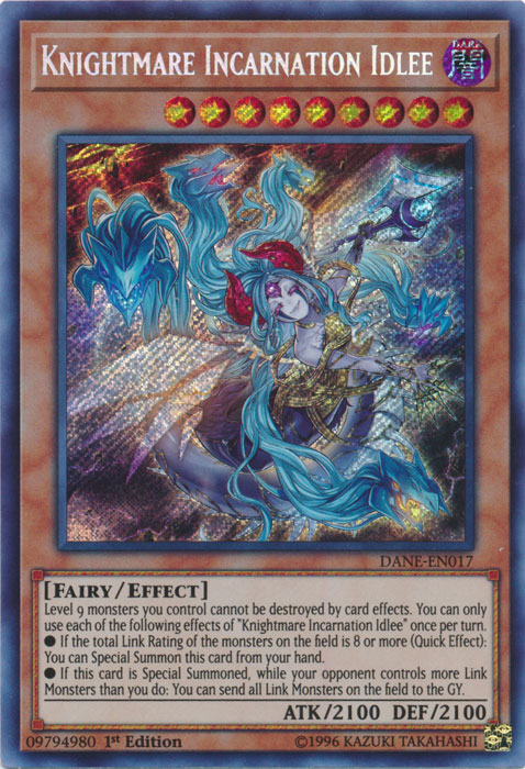 Knightmare Incarnation Idlee [DANE-EN017] Secret Rare | Devastation Store