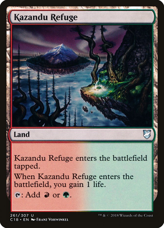 Kazandu Refuge [Commander 2018] | Devastation Store