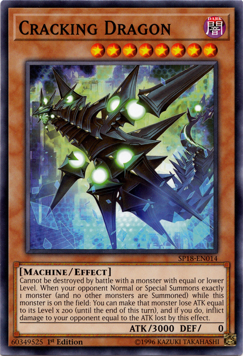 Cracking Dragon [SP18-EN014] Common | Devastation Store