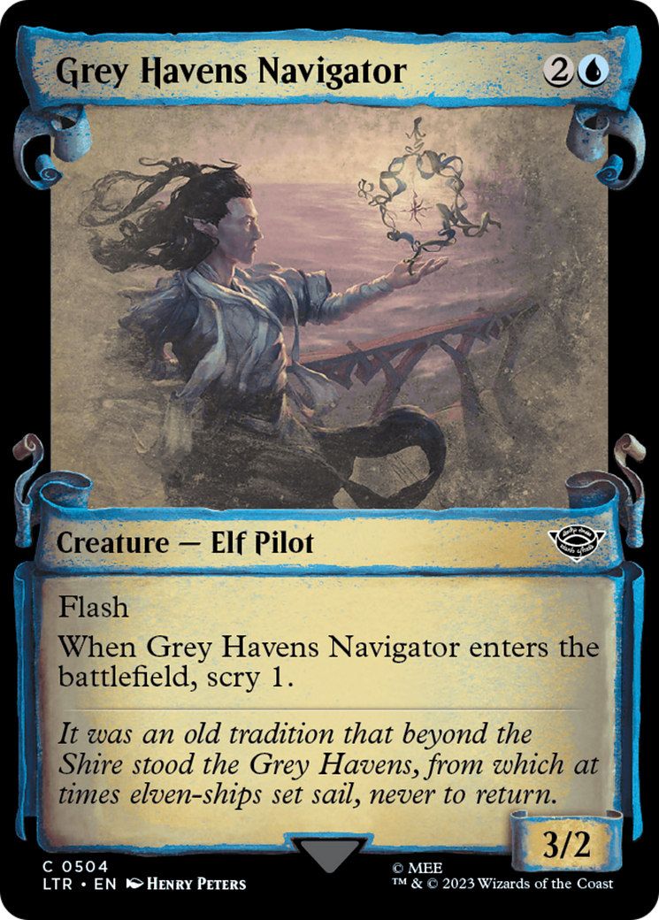 Grey Havens Navigator [The Lord of the Rings: Tales of Middle-Earth Showcase Scrolls] | Devastation Store