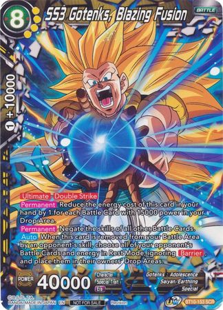 SS3 Gotenks, Blazing Fusion [BT10-153] | Devastation Store