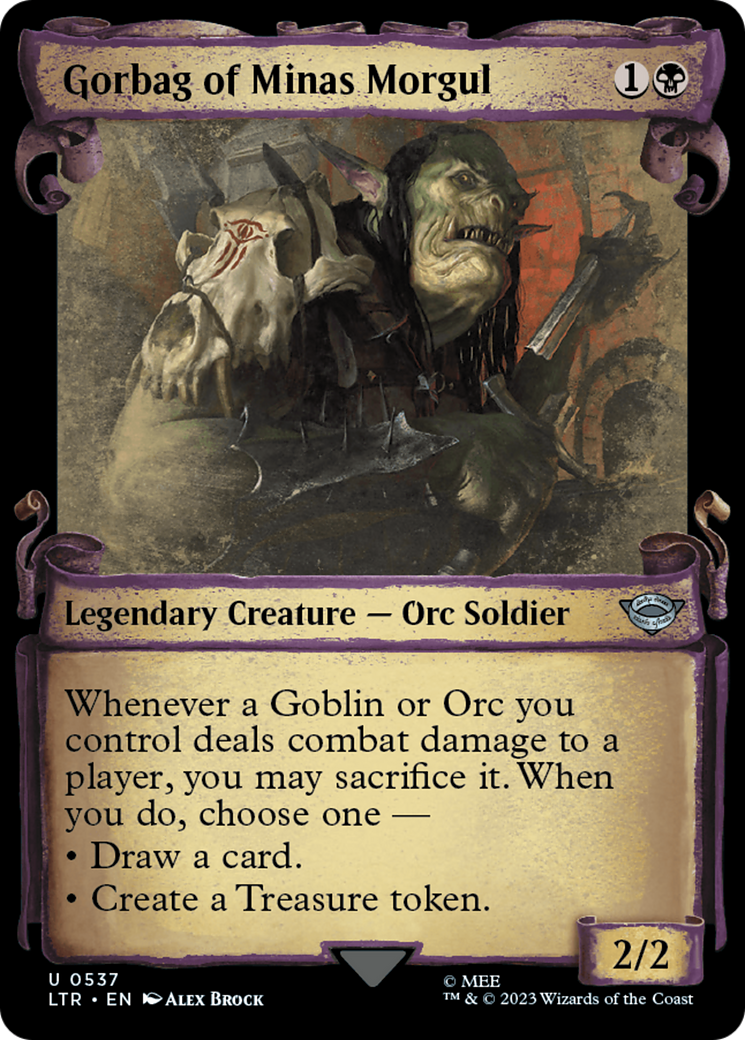 Gorbag of Minas Morgul [The Lord of the Rings: Tales of Middle-Earth Showcase Scrolls] | Devastation Store