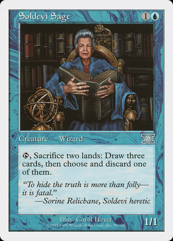 Soldevi Sage [Classic Sixth Edition] - Devastation Store | Devastation Store