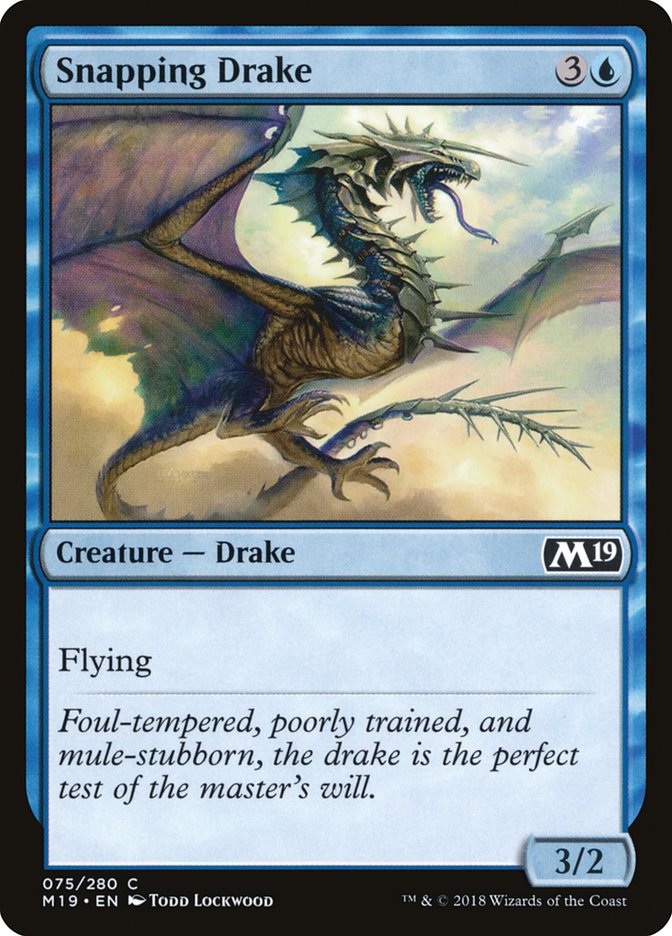 Snapping Drake [Core Set 2019] - Devastation Store | Devastation Store