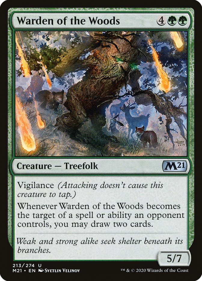 Warden of the Woods [Core Set 2021] | Devastation Store