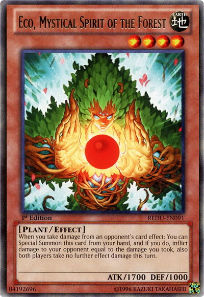 Eco, Mystical Spirit of the Forest [REDU-EN091] Rare - Devastation Store | Devastation Store