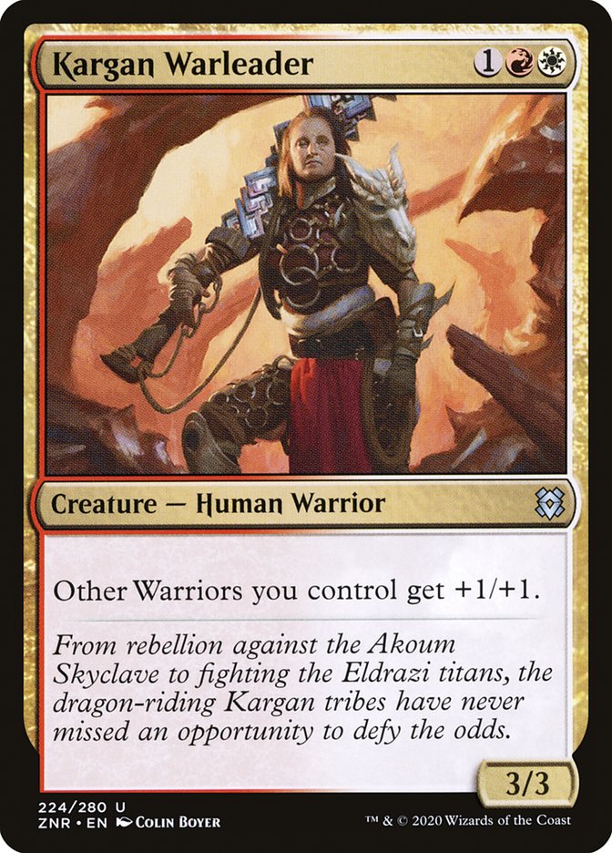 Kargan Warleader [Zendikar Rising] | Devastation Store
