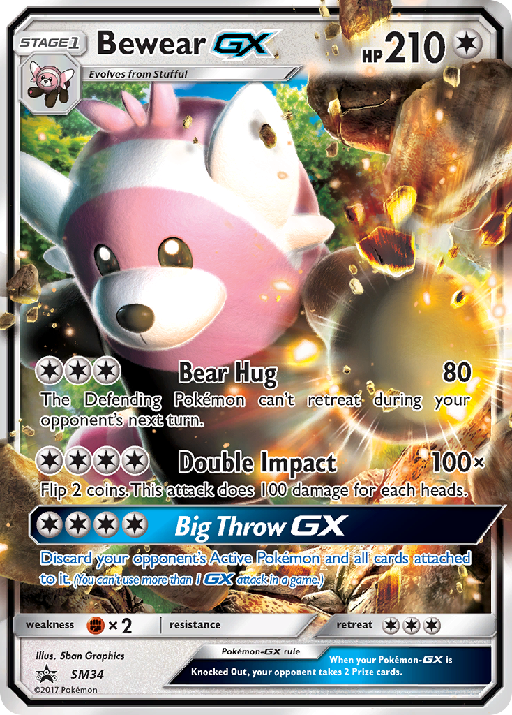 Bewear GX (SM34) [Sun & Moon: Black Star Promos] | Devastation Store