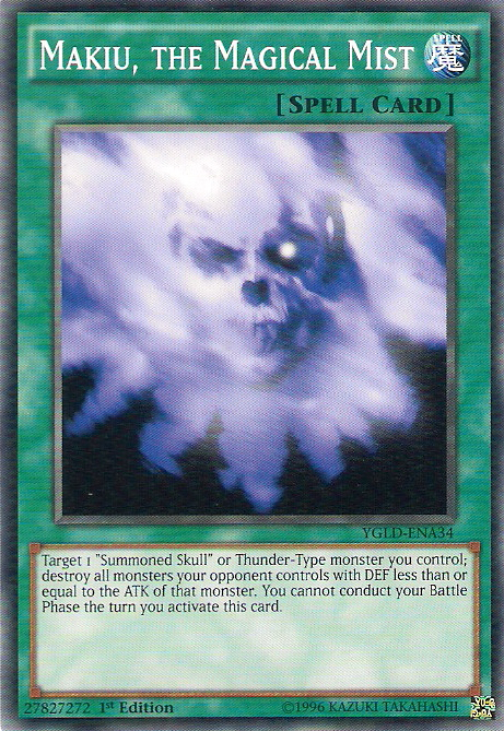 Makiu, the Magical Mist [YGLD-ENA34] Common | Devastation Store