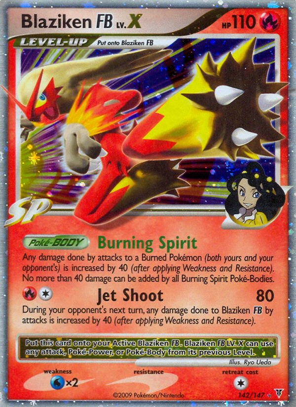 Blaziken FB LV.X (142/147) [Platinum: Supreme Victors] | Devastation Store