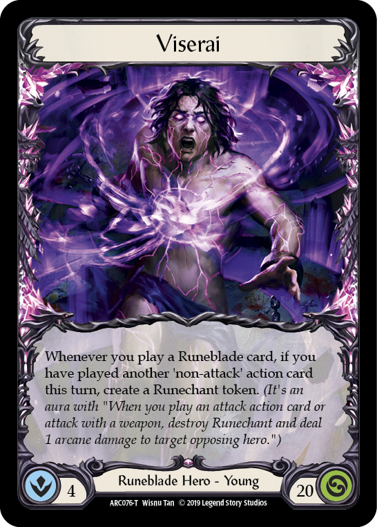 Runechant // Viserai [ARC112-T // ARC076-T] (Arcane Rising)  1st Edition Normal | Devastation Store