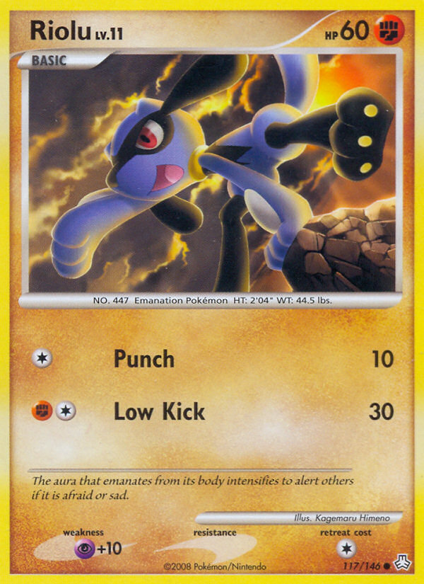 Riolu (117/146) [Diamond & Pearl: Legends Awakened] | Devastation Store