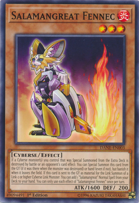 Salamangreat Fennec [DANE-EN003] Common | Devastation Store