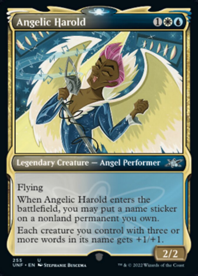 Angelic Harold (Showcase) [Unfinity] | Devastation Store