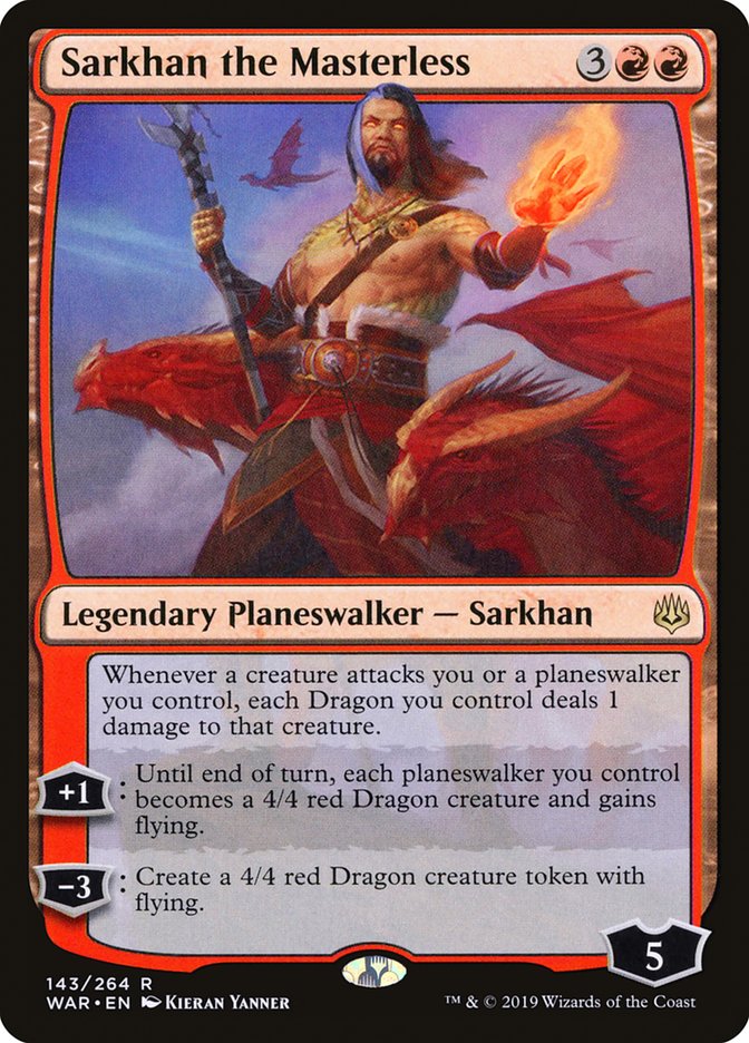 Sarkhan the Masterless [War of the Spark] | Devastation Store