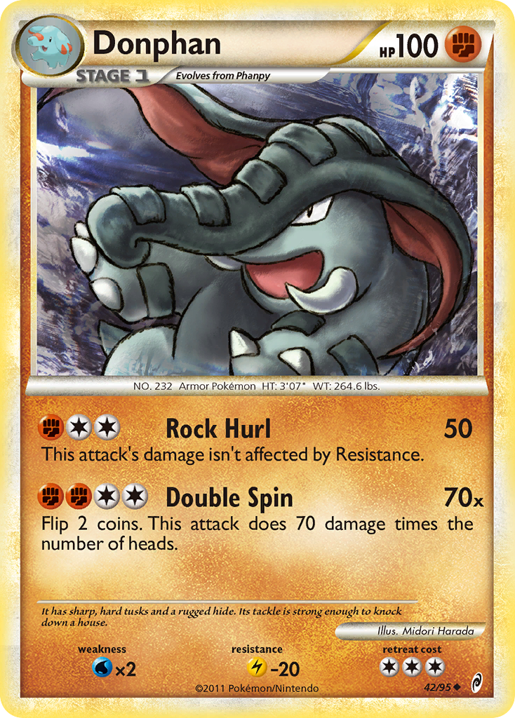 Donphan (42/95) [HeartGold & SoulSilver: Call of Legends] | Devastation Store