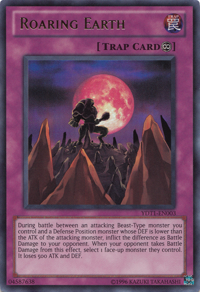 Roaring Earth (5D's Duel Transer) [YDT1-EN003] Ultra Rare | Devastation Store