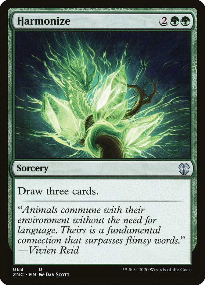 Harmonize [Zendikar Rising Commander] | Devastation Store