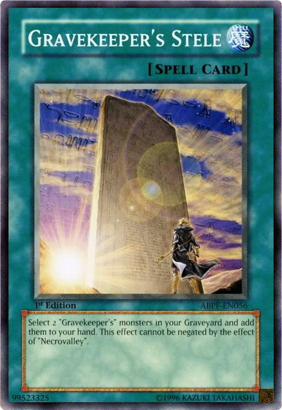 Gravekeeper's Stele [ABPF-EN056] Common | Devastation Store
