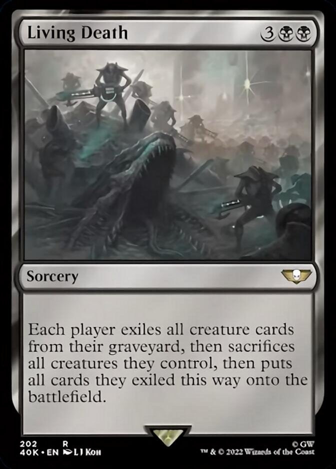 Living Death (Surge Foil) [Universes Beyond: Warhammer 40,000] | Devastation Store