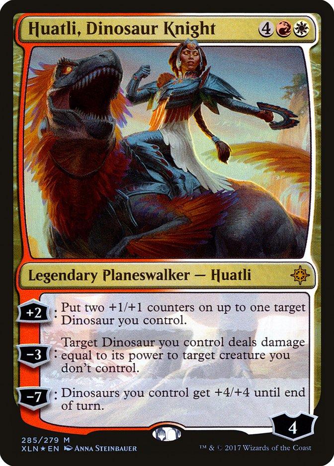 Huatli, Dinosaur Knight [Ixalan] - Devastation Store | Devastation Store