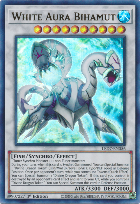 White Aura Bihamut [LED7-EN056] Ultra Rare | Devastation Store