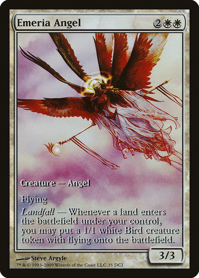 Emeria Angel (Game Day) (Extended) [Zendikar Promos] - Devastation Store | Devastation Store