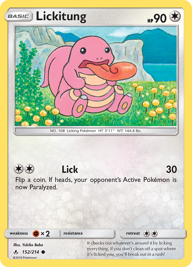 Lickitung (152/214) [Sun & Moon: Unbroken Bonds] | Devastation Store