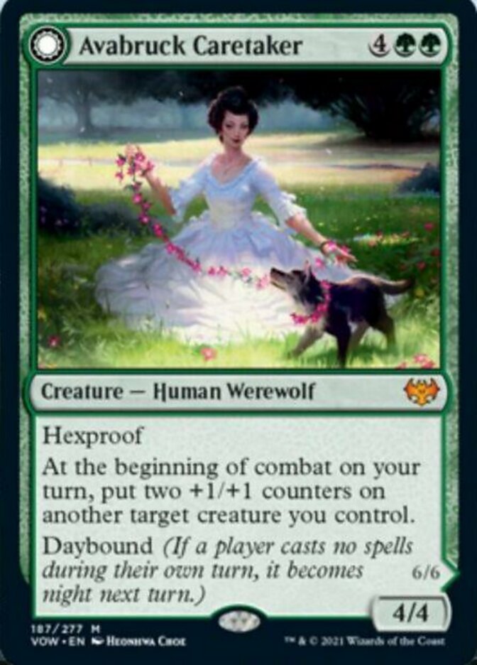 Avabruck Caretaker // Hollowhenge Huntmaster [Innistrad: Crimson Vow] | Devastation Store