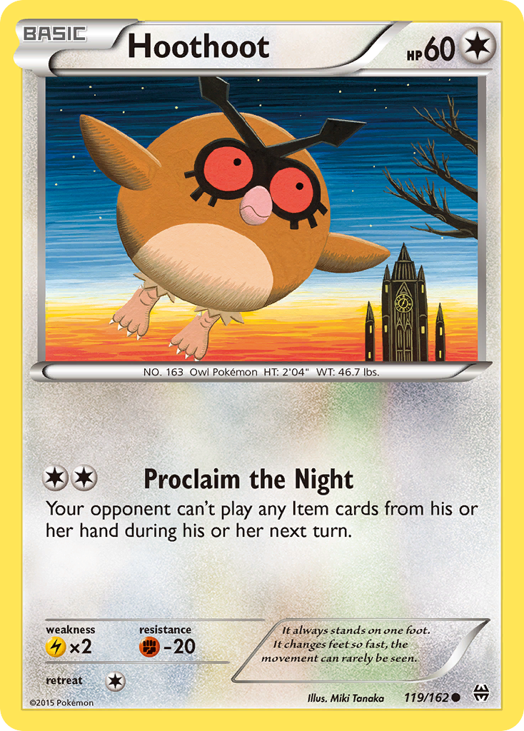 Hoothoot (119/162) [XY: BREAKthrough] | Devastation Store