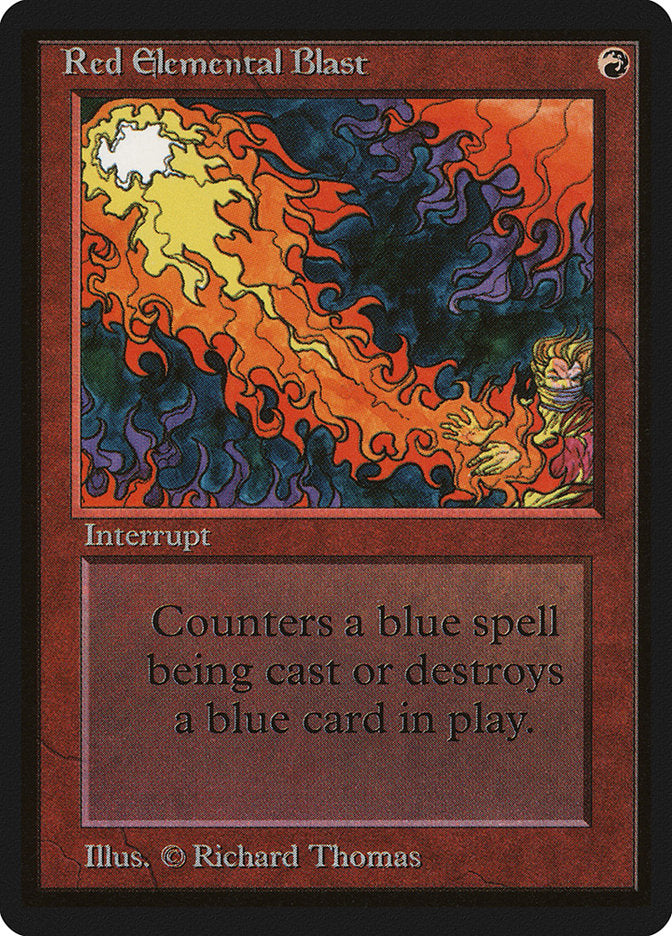 Red Elemental Blast [Limited Edition Beta] - Devastation Store | Devastation Store