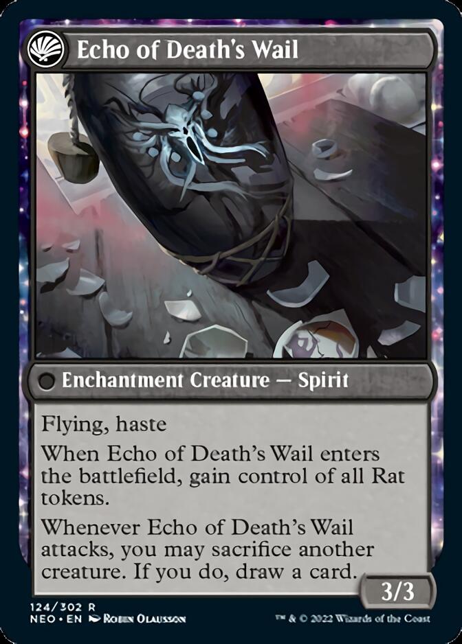 Tribute to Horobi // Echo of Death's Wail [Kamigawa: Neon Dynasty] | Devastation Store