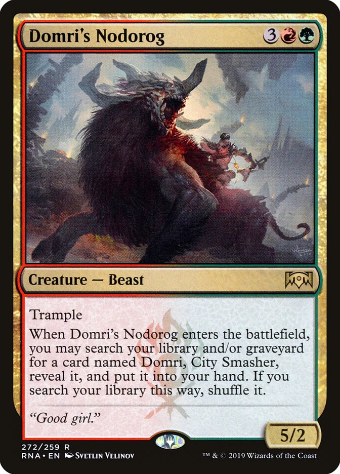 Domri's Nodorog [Ravnica Allegiance] | Devastation Store
