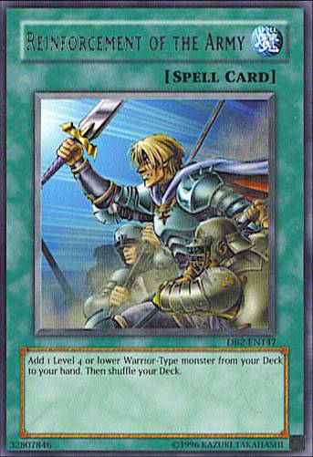 Reinforcement of the Army [DB2-EN147] Rare | Devastation Store