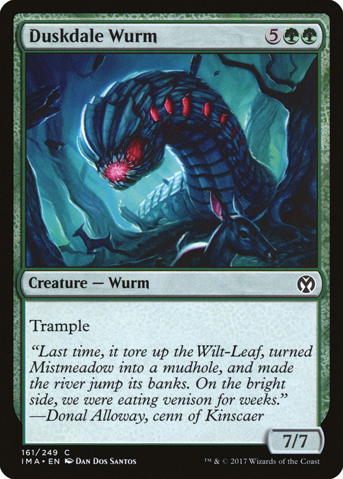 Duskdale Wurm [Iconic Masters] | Devastation Store