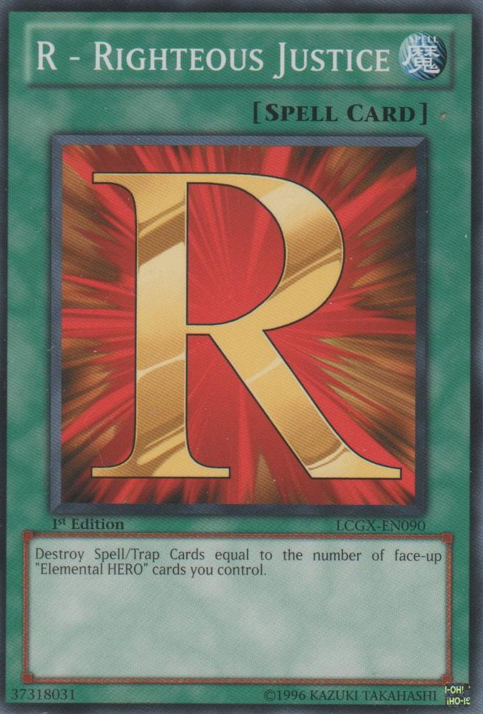 R - Righteous Justice [LCGX-EN090] Common | Devastation Store