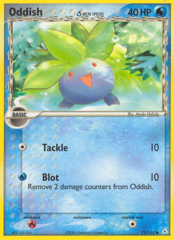 Oddish (73/110) (Delta Species) [EX: Holon Phantoms] | Devastation Store
