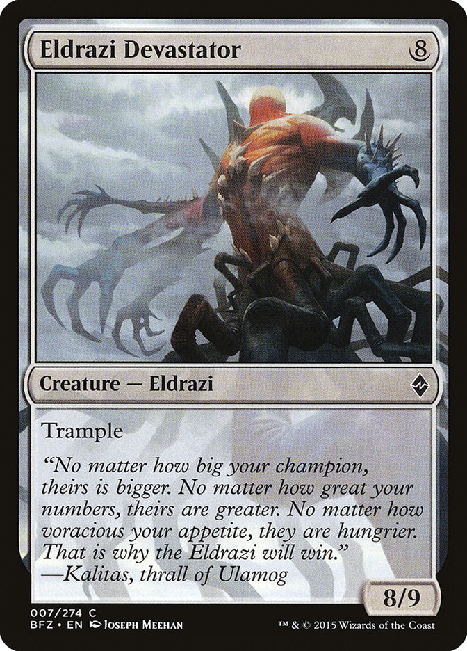 Eldrazi Devastator [Battle for Zendikar] - Devastation Store | Devastation Store