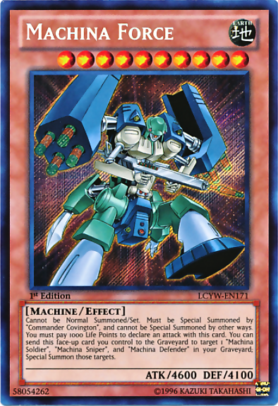 Machina Force [LCYW-EN171] Secret Rare | Devastation Store
