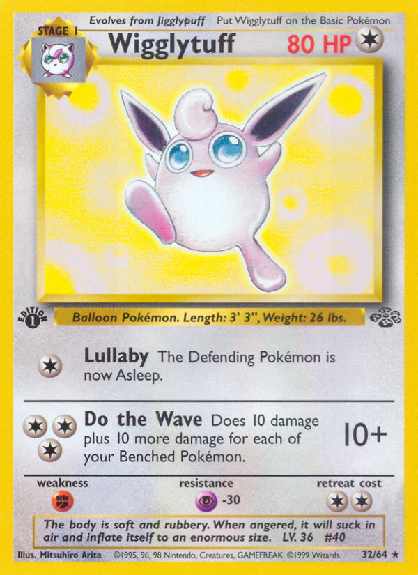 Wigglytuff (32/64) [Jungle 1st Edition] | Devastation Store