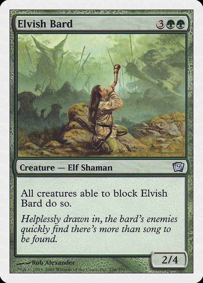 Elvish Bard [Ninth Edition] | Devastation Store