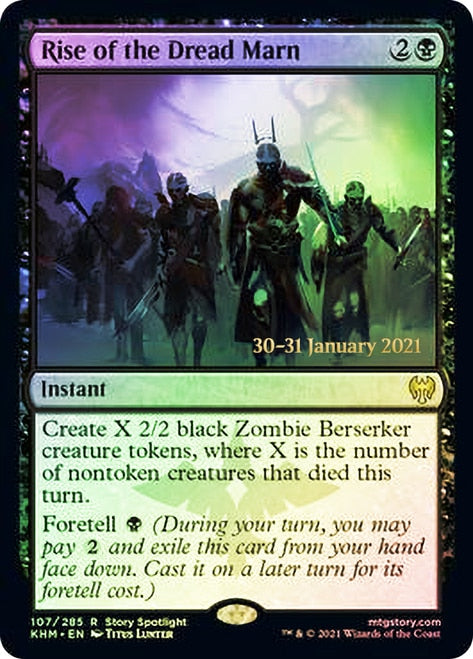 Rise of the Dread Marn [Kaldheim Prerelease Promos] | Devastation Store