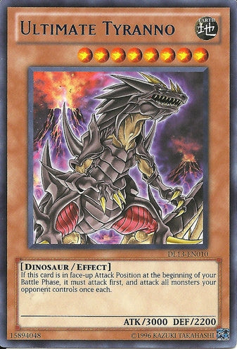 Ultimate Tyranno (Blue) [DL13-EN010] Rare | Devastation Store