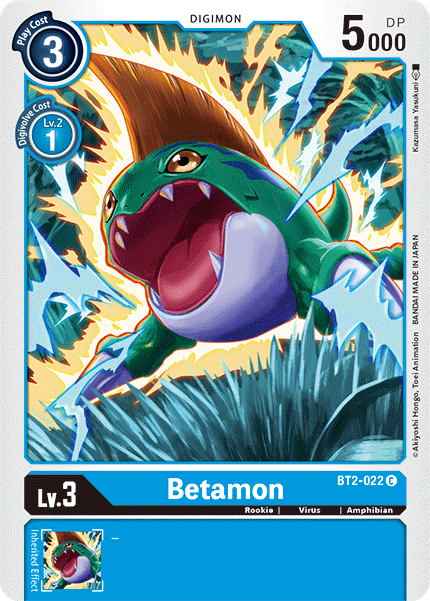 Betamon [BT2-022] [Release Special Booster Ver.1.5] | Devastation Store