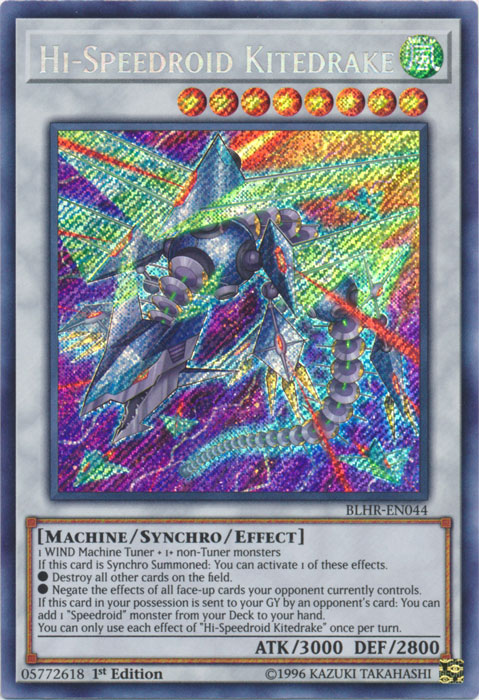 Hi-Speedroid Kitedrake [BLHR-EN044] Secret Rare | Devastation Store