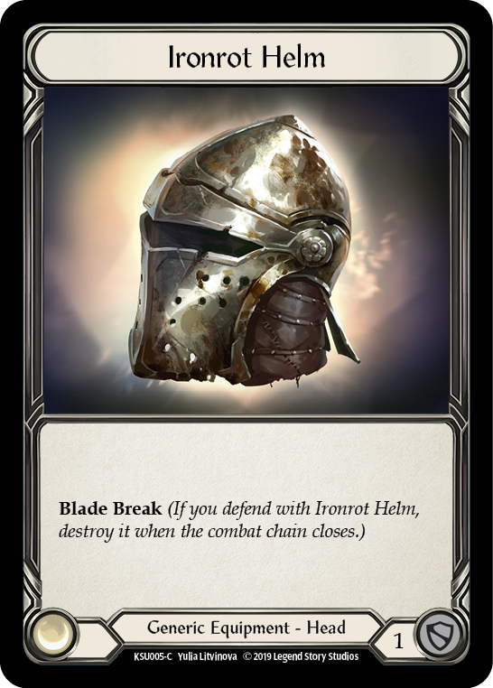 Ironrot Helm [KSU005-C] Normal - Devastation Store | Devastation Store